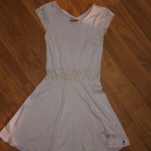 Lace lilac abercrombie dress